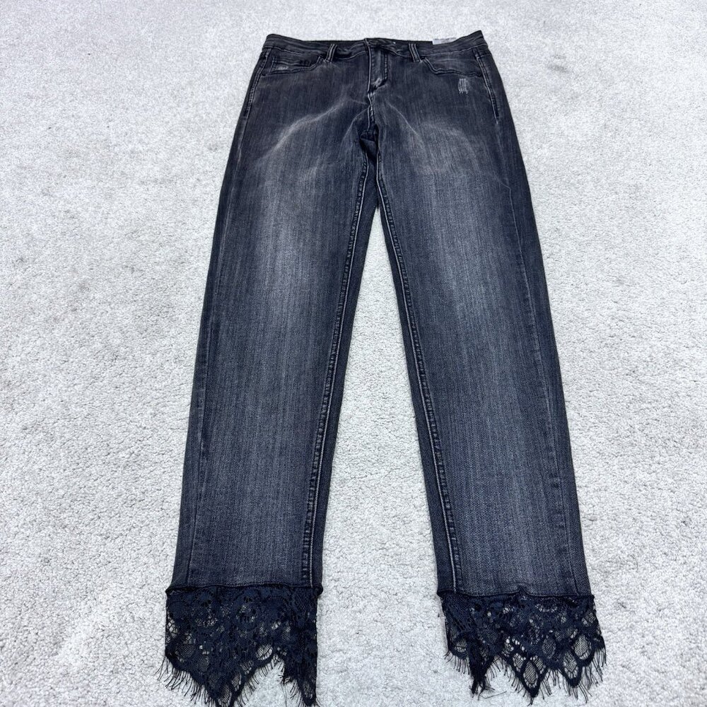 Bianco Jeans Black Skinny Pockets Women’s Size 30